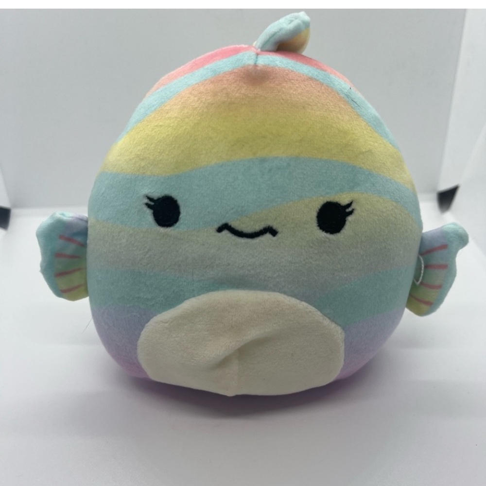 Rainbow fish squishmallow